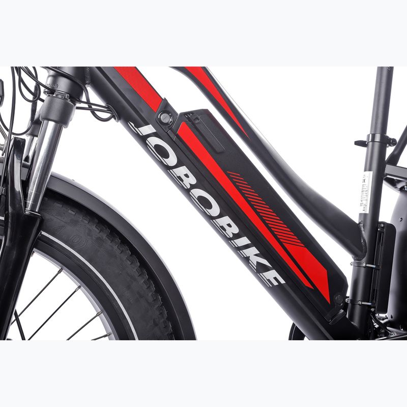 Bicicletă electrică JOBOBIKE Robin ST 48V 15Ah neagră 14
