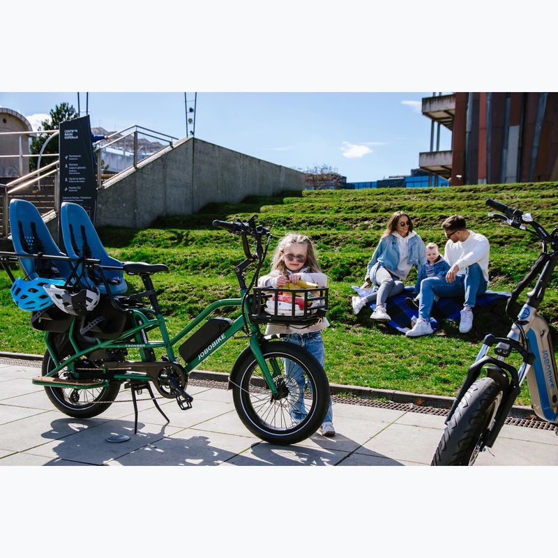 Bicicletă electrică JOBOBIKE Transer 48V 15Ah 720Wh verde 7