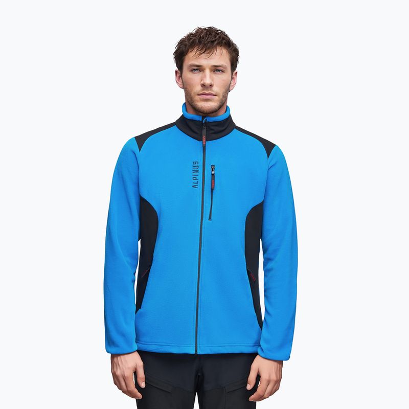 Bluză termoactivă pentru bărbați Alpinus Caen II 100 cobalt/neagră