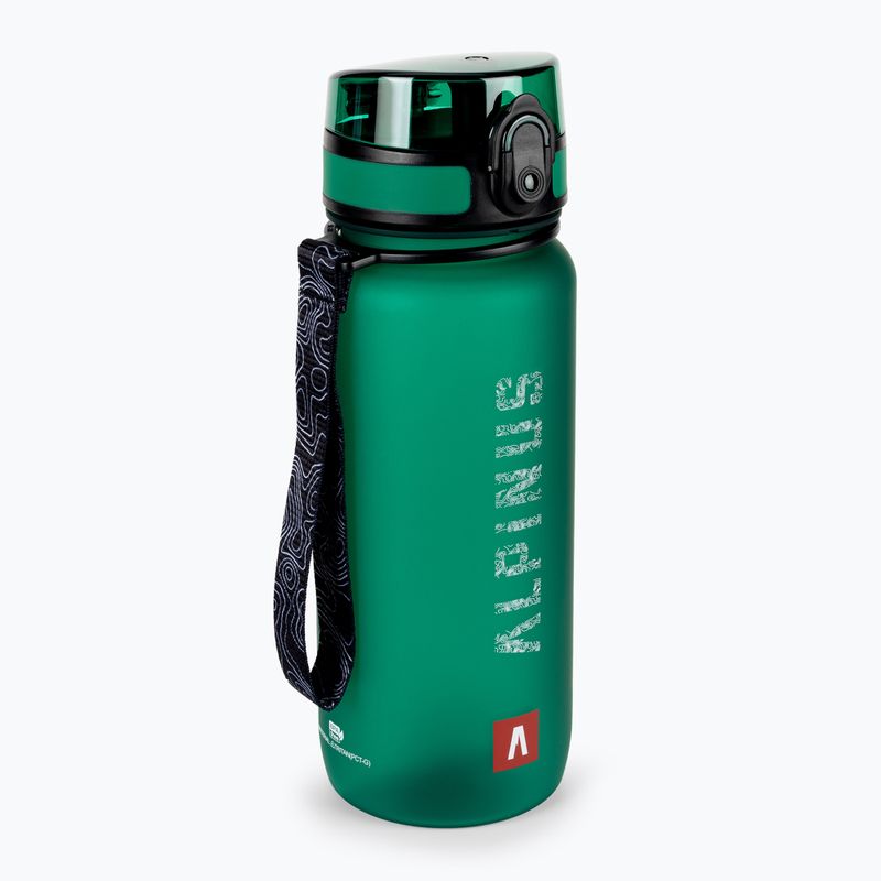 Alpinus Trysil 650 ml sticlă de călătorie verde