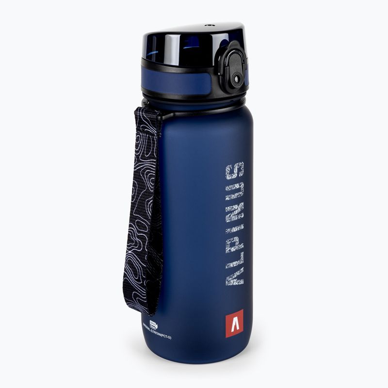 Alpinus Trysil 650 ml sticlă turistică, albastru marin