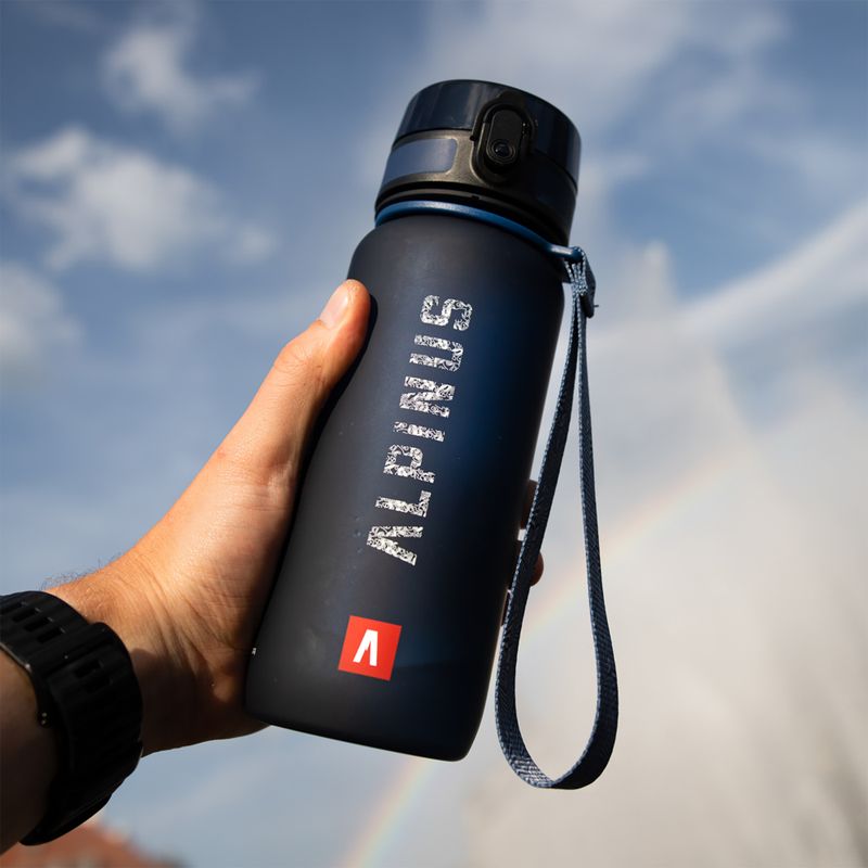 Alpinus Trysil 650 ml sticlă turistică, albastru marin 6