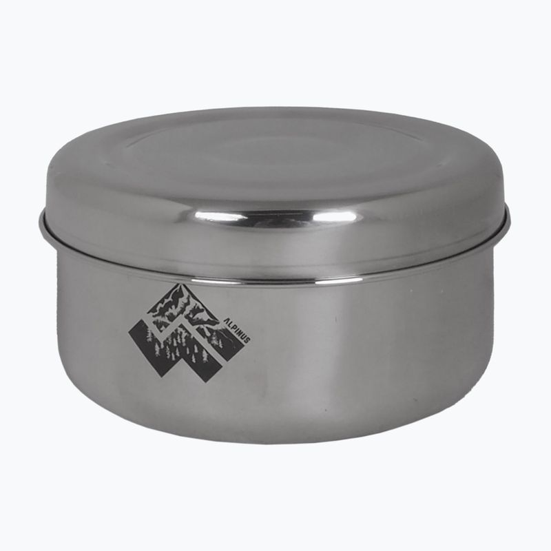 Set de vase turistice Alpinus Jukatan 2l, 1,5 l i 0,6 l stalowy 4