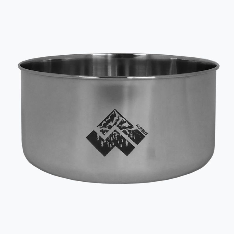 Set de vase turistice Alpinus Jukatan 2l, 1,5 l i 0,6 l stalowy 5