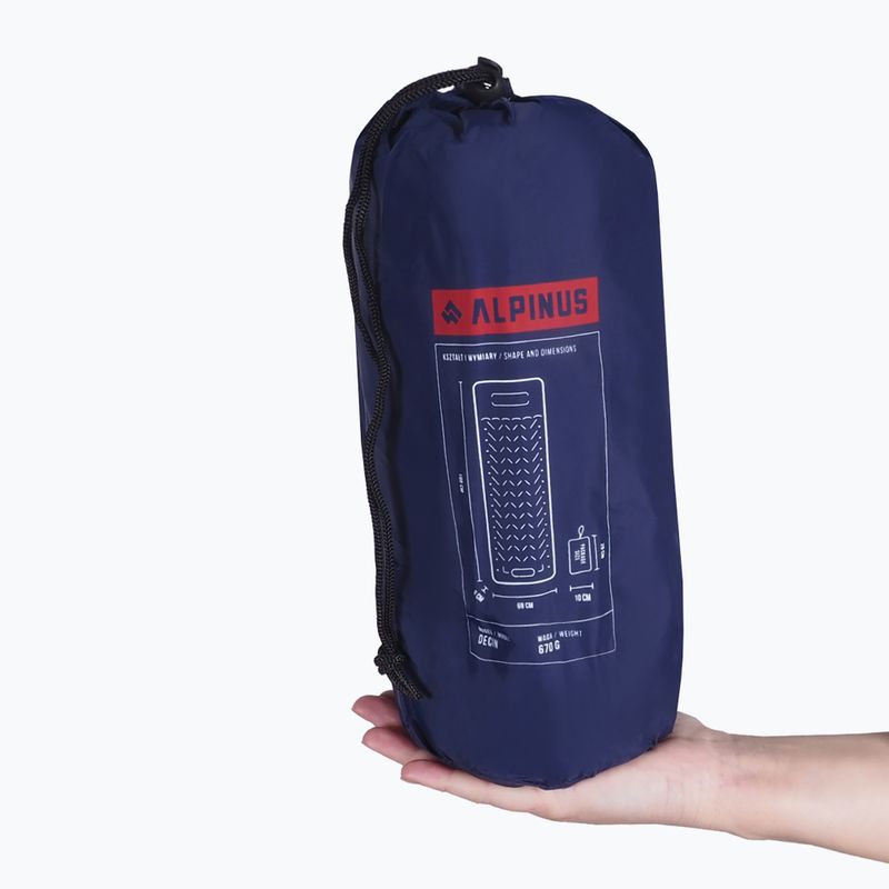 Saltea cu pompă încorporată Alpinus Decin navy blue 6