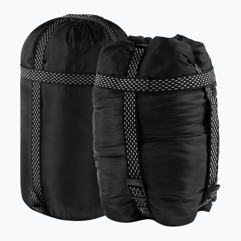 Sac de dormit Alpinus Warm 1350 stâng negru 2