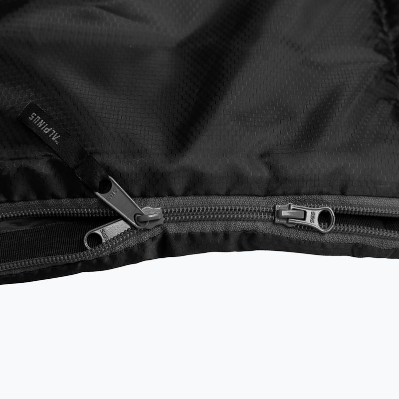 Sac de dormit Alpinus Warm 1350 stâng negru 3