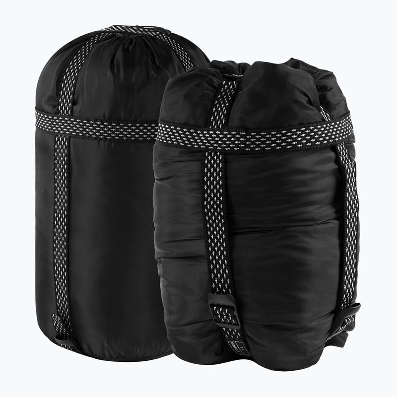 Sac de dormit Alpinus Warm 1800 stâng  negru 2