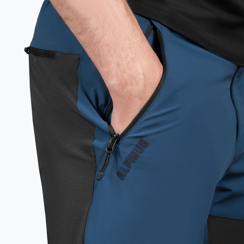 Pantaloni de trekking pentru bărbați Alpinus Navy blue dean 3