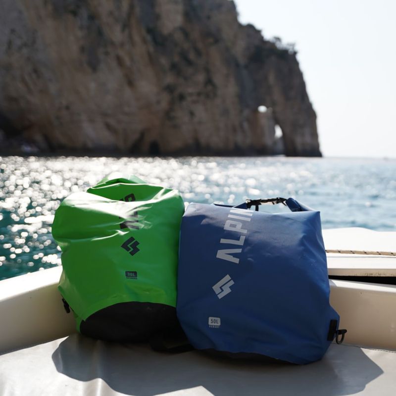 Sac impermeabil Alpinus Tutunendo-Hobart 30 l verde 7