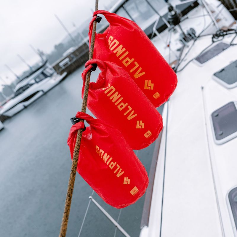 Sac impermeabil Alpinus Tutunendo 20 l roșu 7