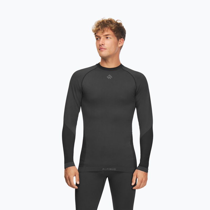 Set de lenjerie termoactivă pentru bărbați Alpinus Moelv Set negru 3