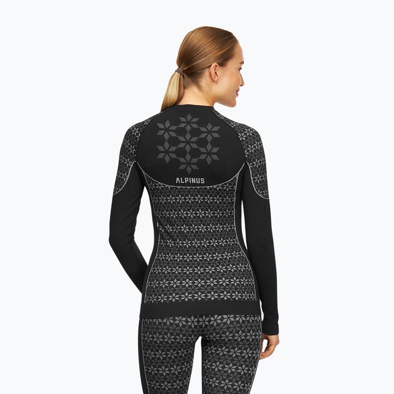 Set de lenjerie termoactivă pentru femei Alpinus Verbier Set șary 4