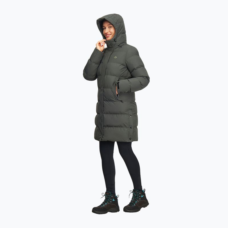 Palton căptușit pentru femei Alpinus Iparla olive green 3