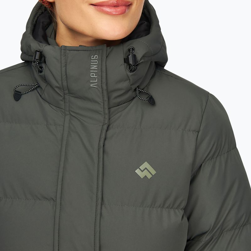 Palton căptușit pentru femei Alpinus Iparla olive green 4
