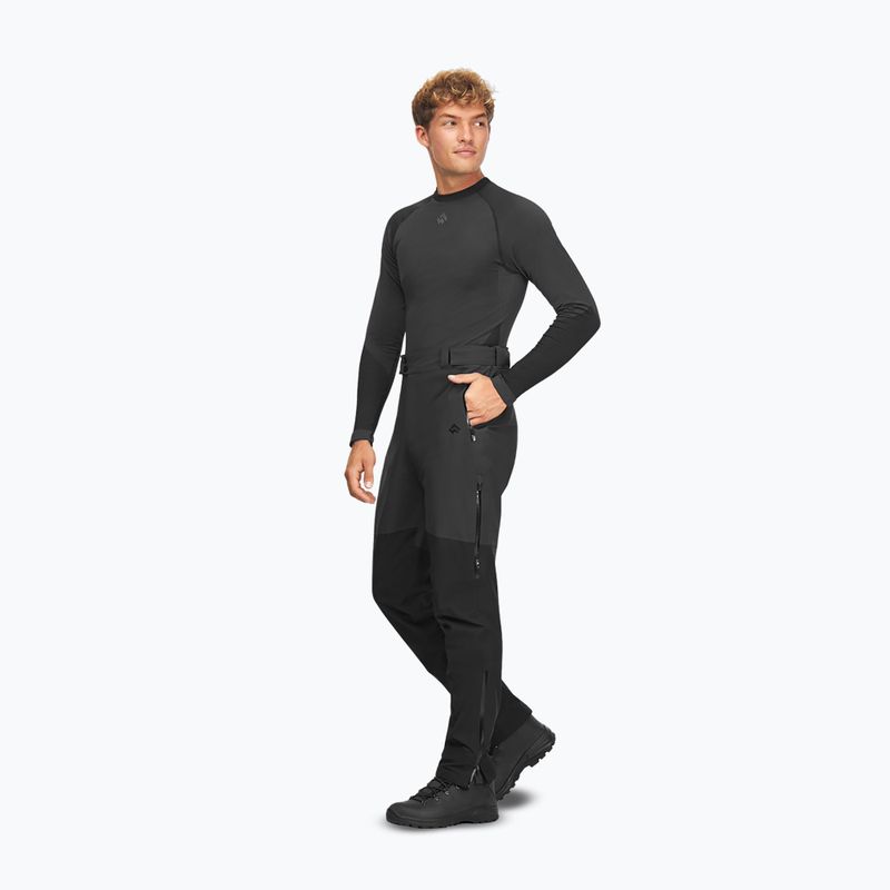 Pantaloni cu membrană pentru bărbați Alpinus Gomtu black 2