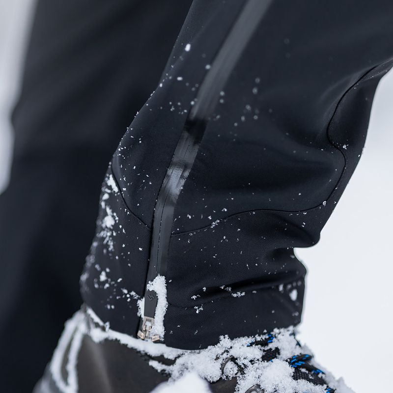 Pantaloni cu membrană pentru bărbați Alpinus Gomtu black 9
