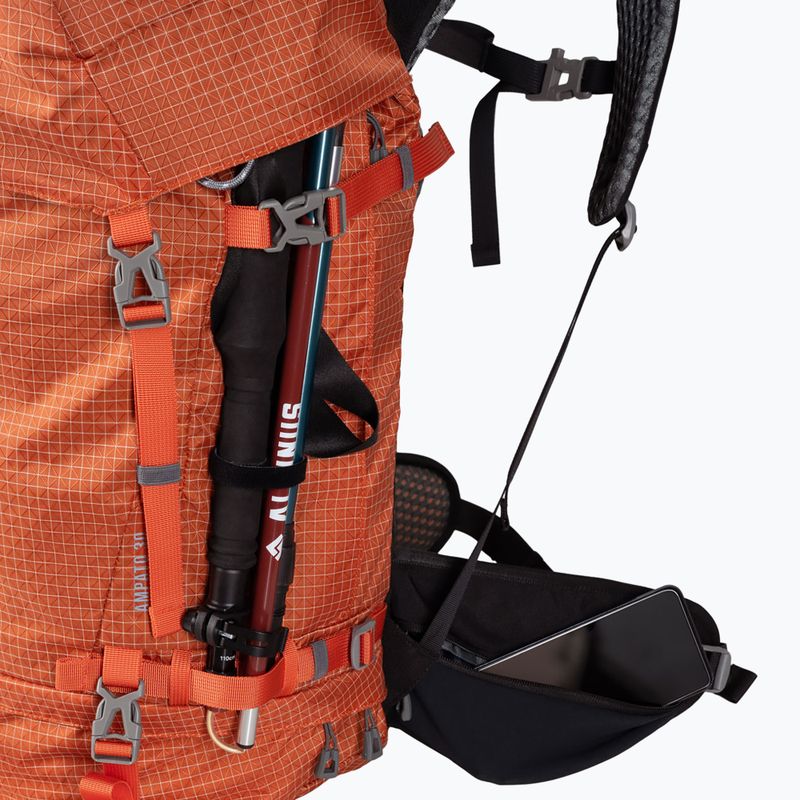 Rucsac de trekking Alpinus Ampato 30 l cărămiziu 4