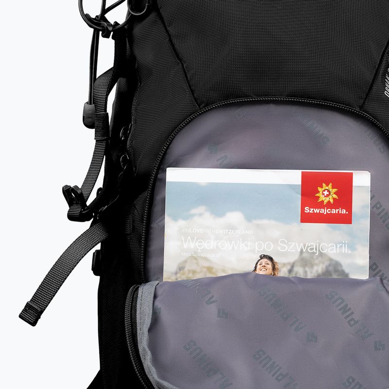Rucsac turistic Alpinus Ornak 30 l negru 9