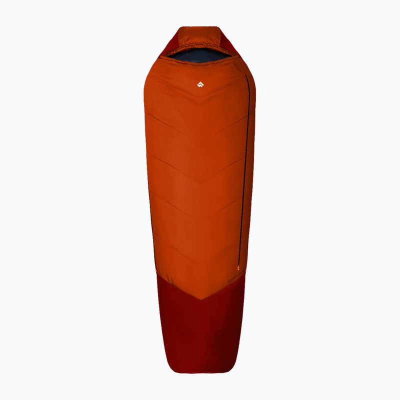 Sac de dormit Alpinus Primalight 1200 stâng portocaliu