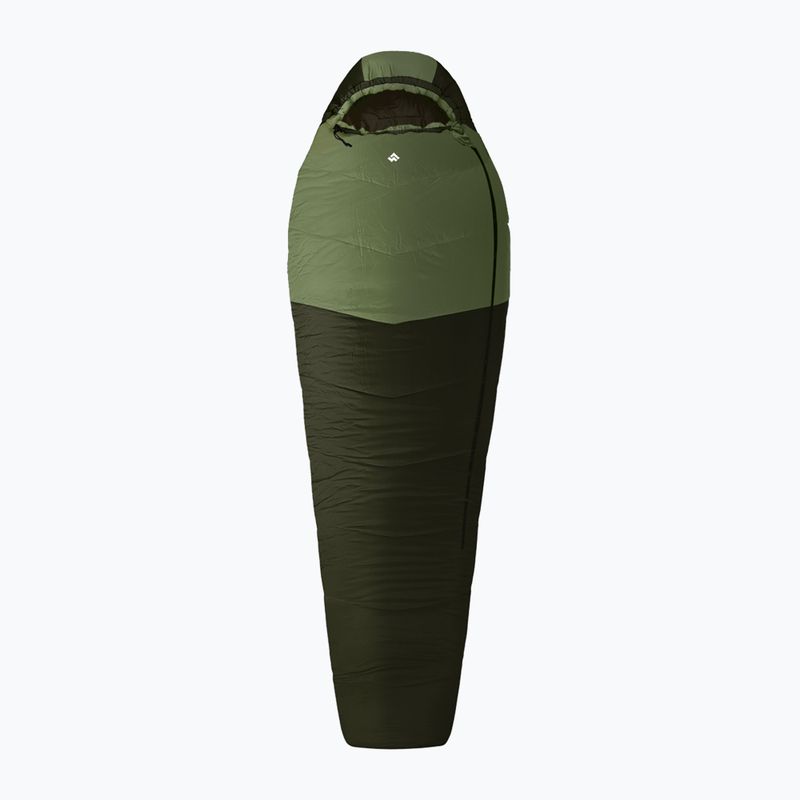 Sac de dormit Alpinus Ultralight 1000 stâng verde
