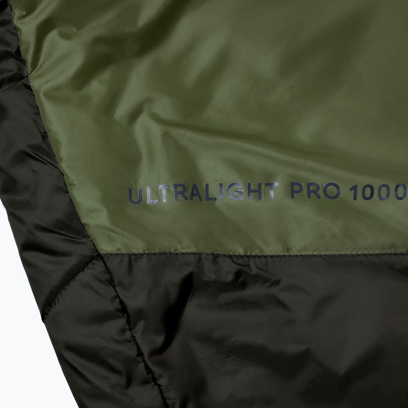 Sac de dormit Alpinus Ultralight 1000 stâng verde 5