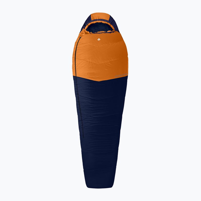 Sac de dormit Alpinus Ultralight 850 drept portocaliu/albastru marin