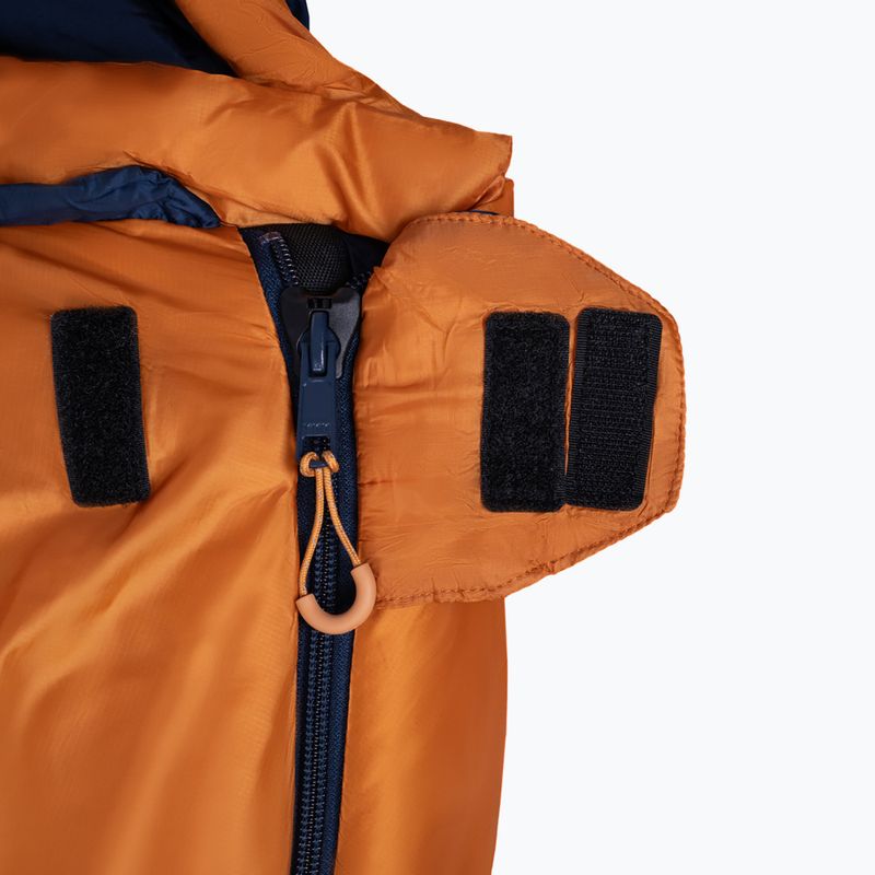 Sac de dormit Alpinus Ultralight 850 drept portocaliu/albastru marin 3