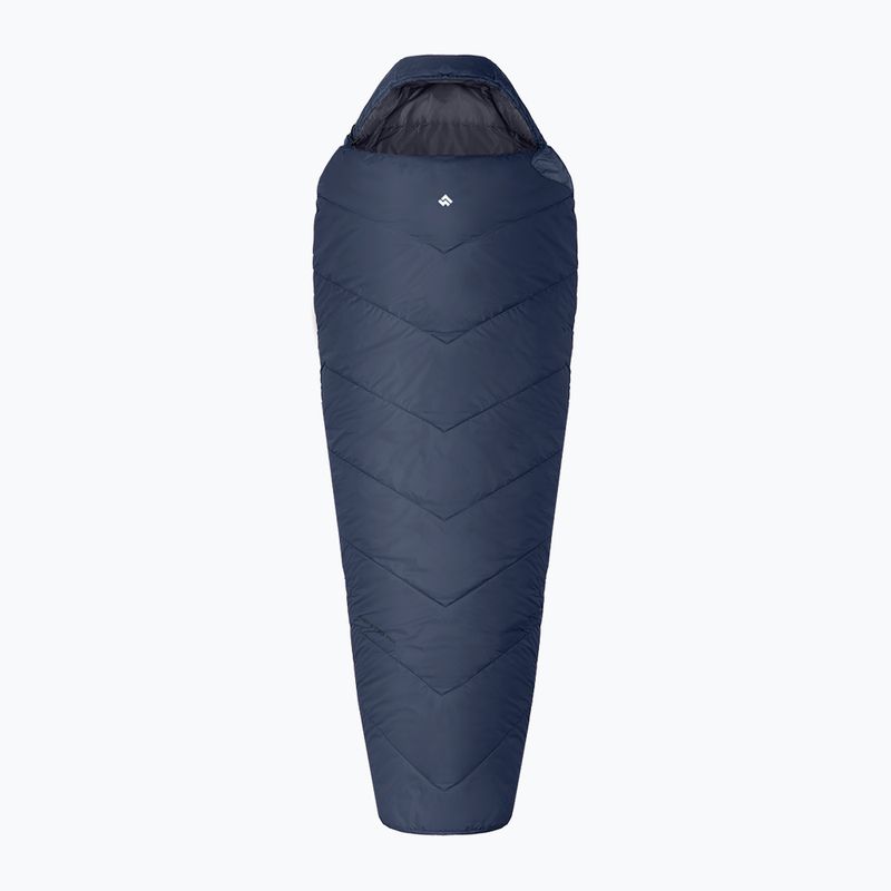 Sac de dormit Alpinus Fiber Pro 1100 stâng gri