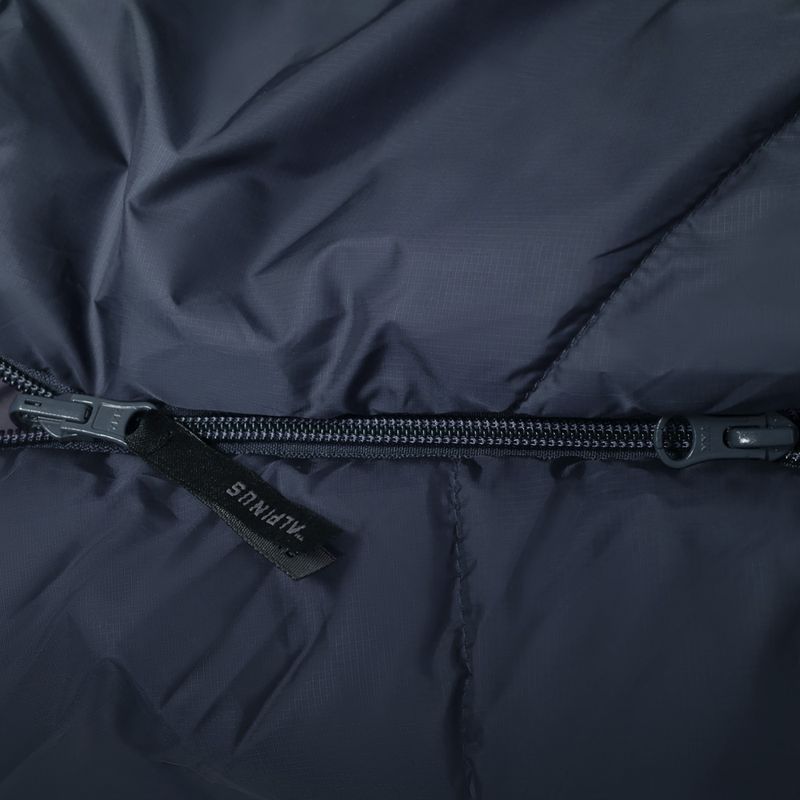 Sac de dormit Alpinus Fiber Pro 1100 drept gri 3