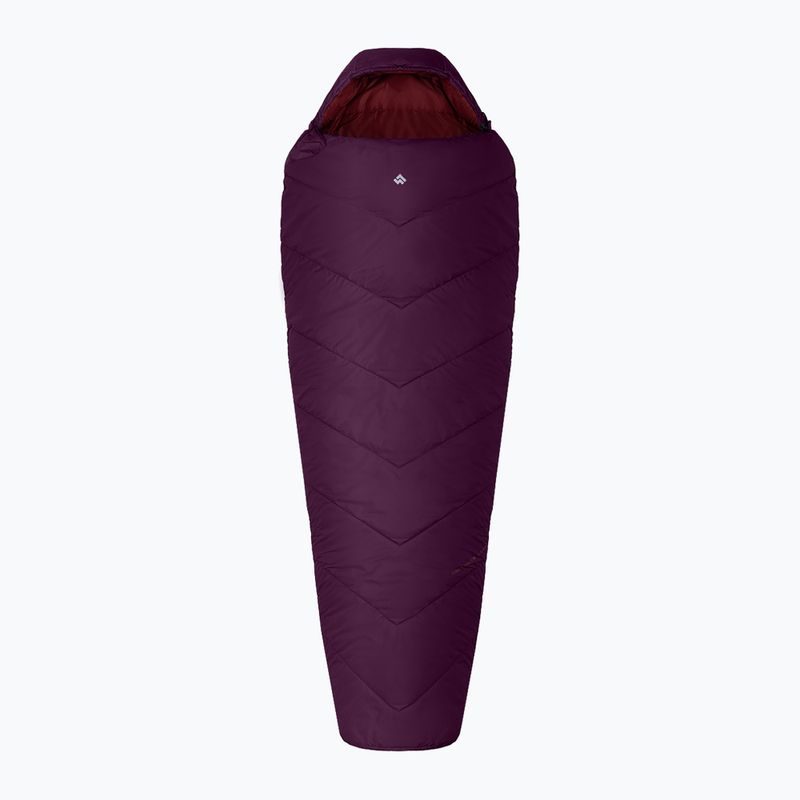 Sac de dormit Alpinus Fiber Pro 1100 drept burgundy