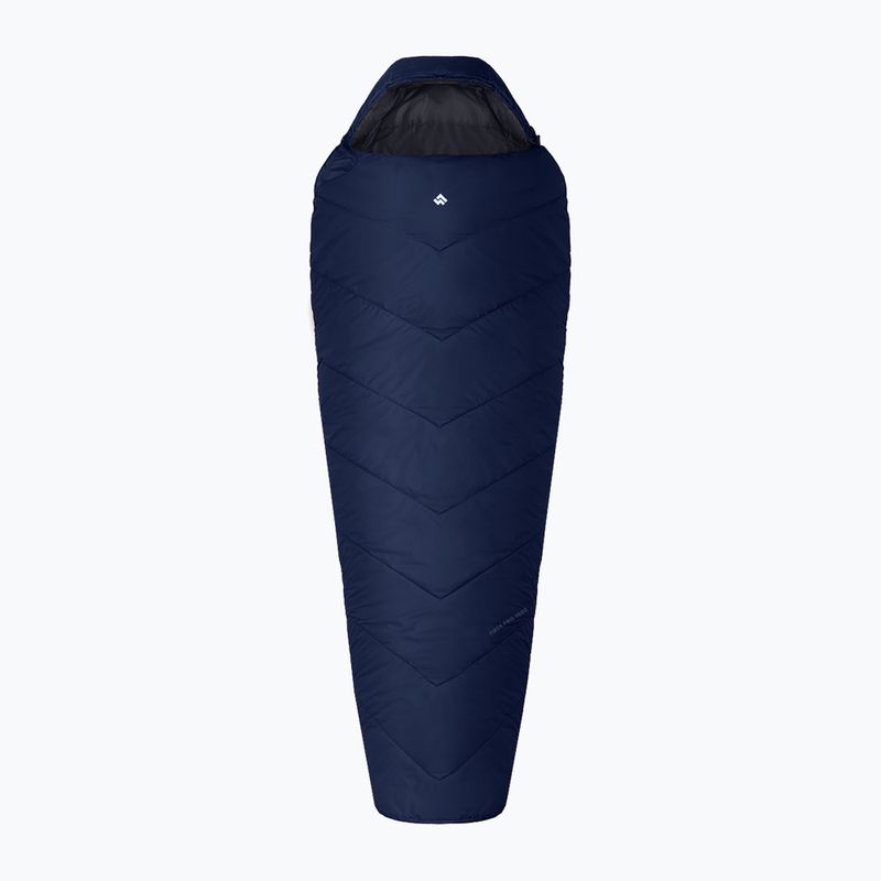 Sac de dormit Alpinus Fiber Pro 1500 drept albastru marin
