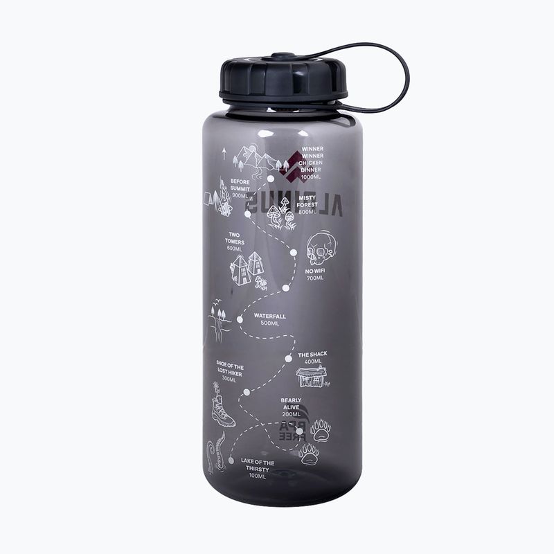 Sticlă turistică Alpinus Nuolja 1 l negru 2