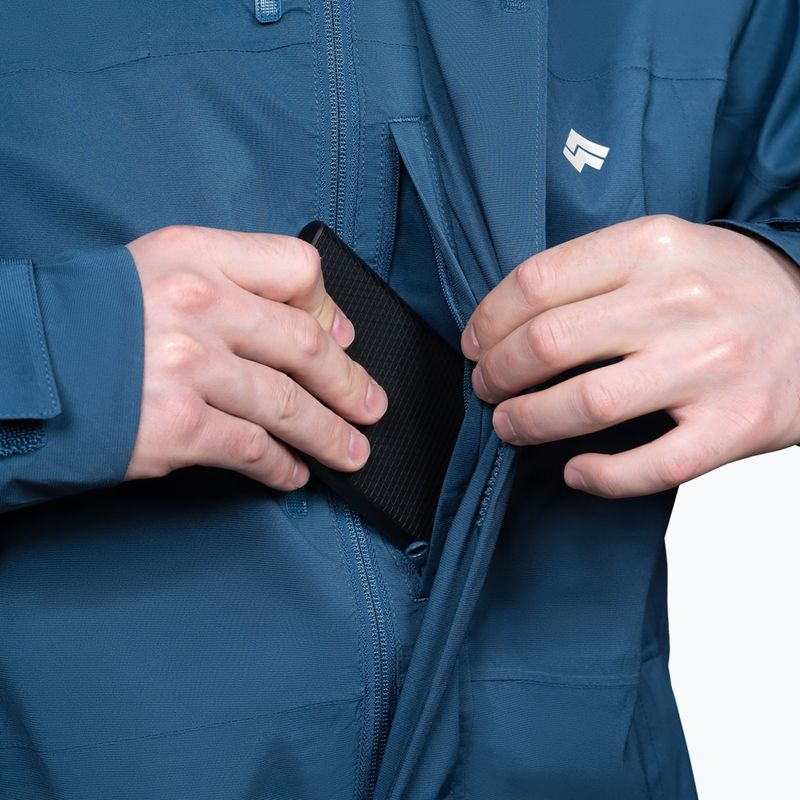 Geacă de ploaie pentru bărbați Alpinus Arys albastru 7