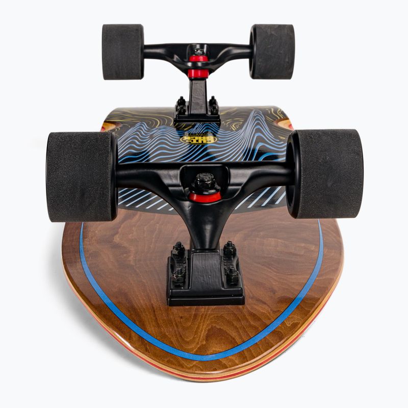 Surfskate Cutback Dark Blue 34" skateboard de culoare CUT-SUR-DBL 5