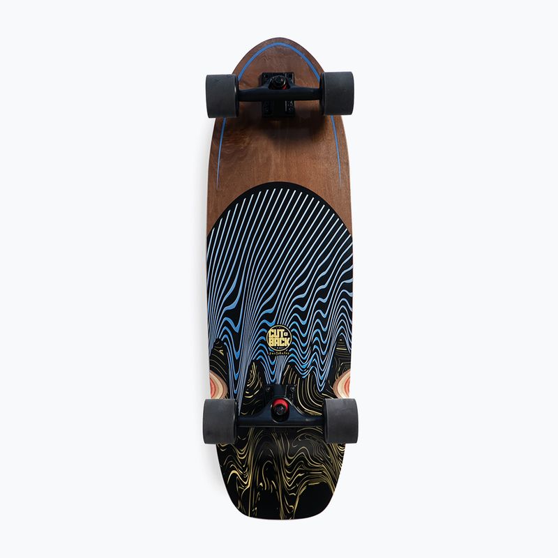 Surfskate Cutback Dark Blue 34" skateboard de culoare CUT-SUR-DBL 7