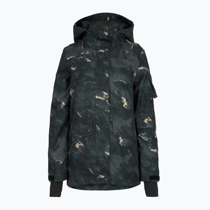 Geacă de snowboard pentru femei 4F F586 multicolour allover
