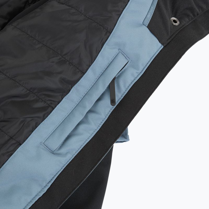 Geacă de snowboard pentru femei 4F F586 denim 6