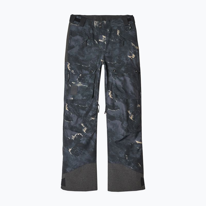 Pantaloni de snowboard pentru femei 4F FNK F701 multicolour allover