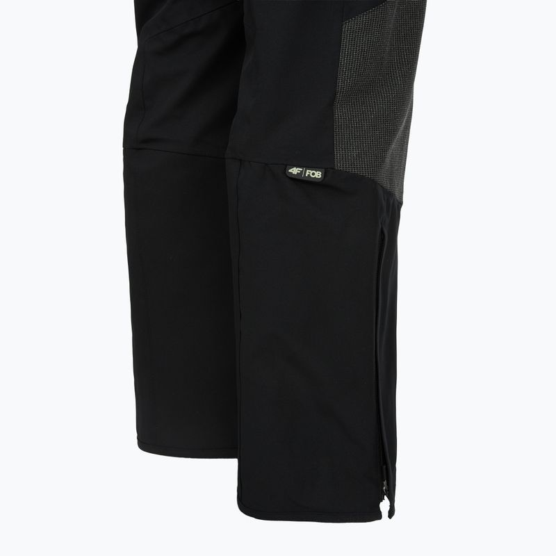 Pantaloni de snowboard pentru femei 4F FNK F702 deep black 4