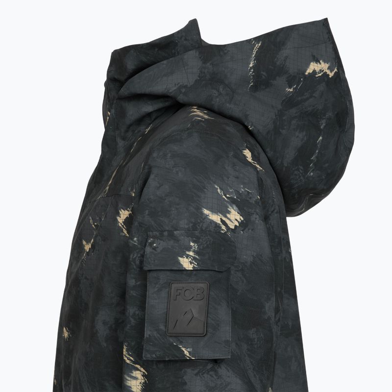 Geacă de snowboard pentru bărbați 4F M509 multicolour allover 3