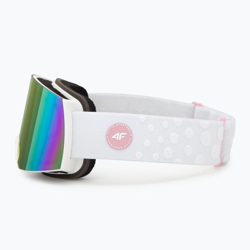 Ochelari de schi pentru copii 4F F040 white/multicolor 4