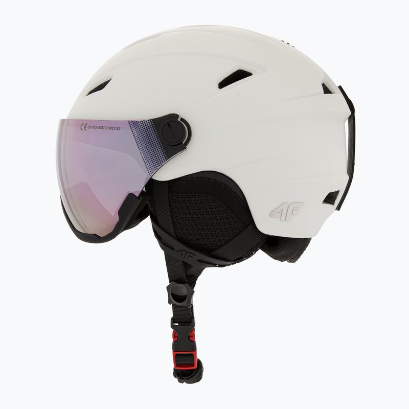 Cască de schi 4F U131 off white 3