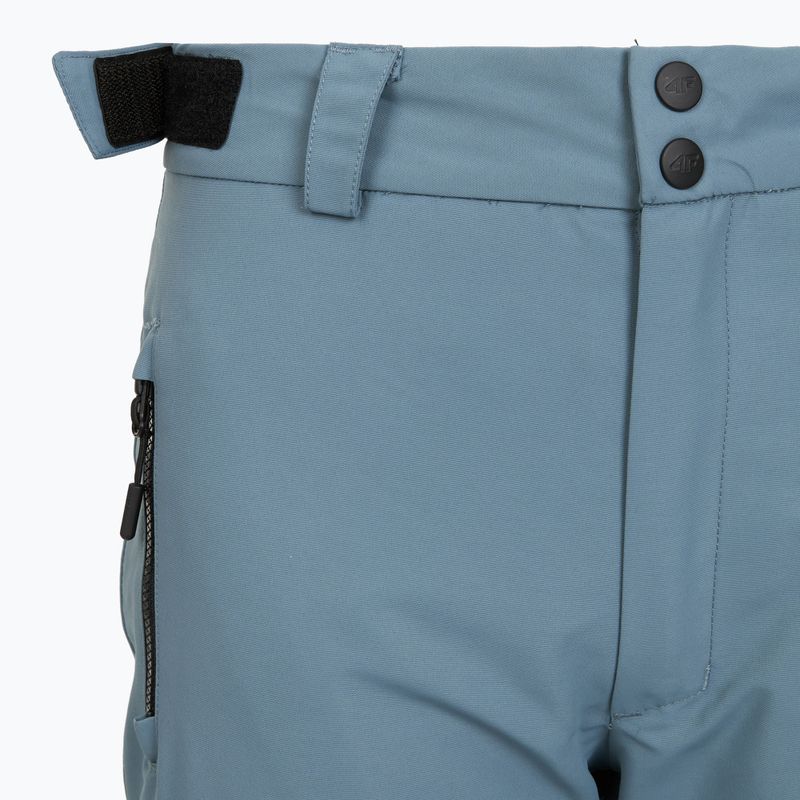 Pantaloni de snowboard pentru copii 4F FNK M0960 denim 6
