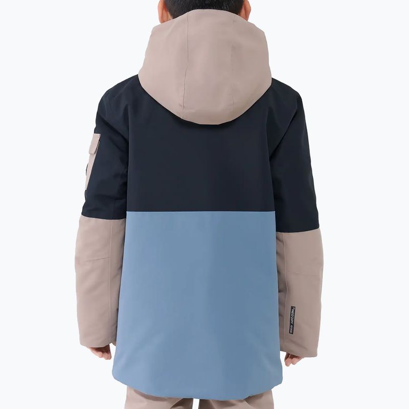 Geacă de snowboard pentru copii 4F M0837 light brown 2