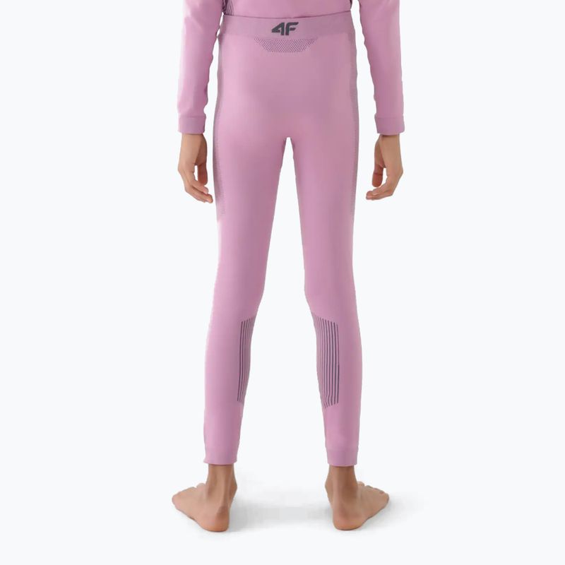 Set de lenjerie termoactivă pentru copii 4F F250 light pink 4
