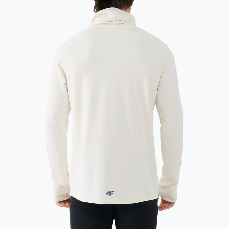 Bluză termică pentru bărbați 4F M089 broken off white 2