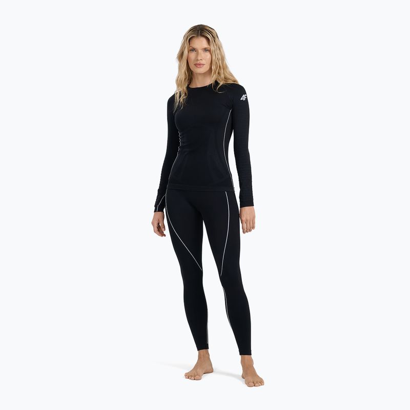 Bluză termică damă 4F F203 deep black 7