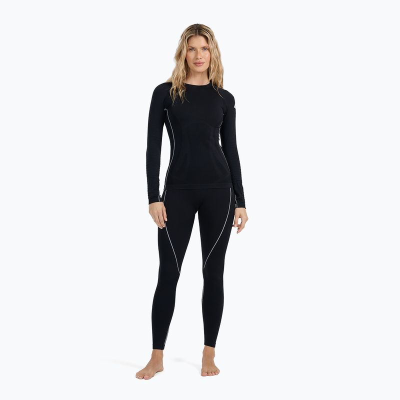 Pantaloni termoactivi pentru femei 4F F204 deep black 4