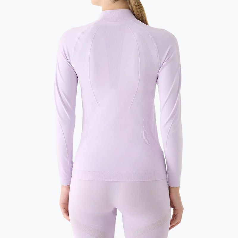 Longsleeve termoactiv pentru femei 4F F216 light violet 2